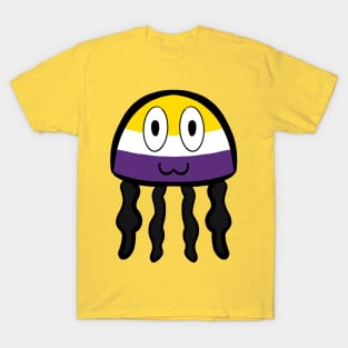 Non-Binary Pride Jellfish T-Shirt